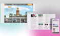 create webpage or front end in html and CSS, bootstrap