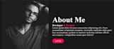 design custom portfolio website with using pure html css js