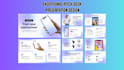 design sponsorship powerpoint, investor pitch deck proposal, letter