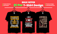 design bulk t shirt design and custom t shirt design