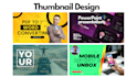 design youtube thumbnails and social media posts