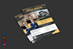 design attractive real estate flyers, brochure and postcard
