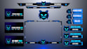 design an animated stream overlay for youtube, twitch, kick