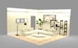 create professional 3d isometric room interior design in 3ds max