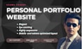 create and deploy an elegant static portfolio website