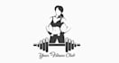 do wonderful gym athlete fitness logo for oyur business