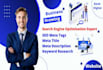 write your on page seo meta title, tags and description