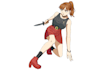 draw 2d character design, oc, fan art in my anime style