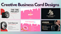 design creative and professional business card
