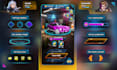 do professional 2d game graphics and ui ux for mobile games