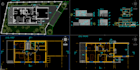 draw house plan 2d and 3d in autocad