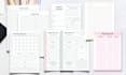 create a printable planner, journal in pdf ready to print