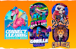 design a great premium mascot, cartoon logo character