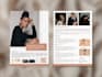 create a professional media kit, ebook for influencers and kol