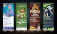 do modern and awesome rollup banner design