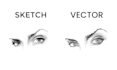 convert image, sketch and logo image to digital vector art