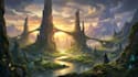 create stunning landscape concept art with animation