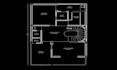 draw 2d architectural floor plan by using autocad