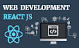 your front end web developer with react js,vue js and mongo db