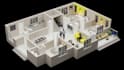 create 3d floor plans of houses apartments and offices