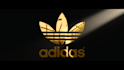 create a custom gold shiny logo anmation intro