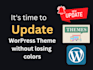 fix wordpress, update wordpress, php version,plugin,themes without losing data