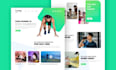transform psd, figma, xd to HTML CSS responsive webpages