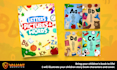 illustrate your childrens story book cover and pages