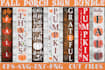 do custom porch sign cut files