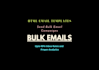 send bulk emails and email blast with 95 percent inbox rates