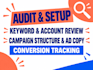 manage and optimize google ads PPC campaigns