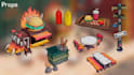 create stylized 3d props