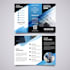 design bifold, trifold, brochure, business flyer or postcard