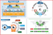 create business infographic, flowchart, and a diagram