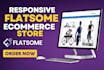 build online store in flatsome theme and fix woocommerce issues