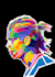 make your face photo into wpap pop art style