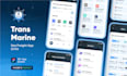 design mobile app ui and web landing page