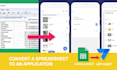convert your spreadsheet into an application with appsheet