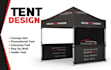 design a canopy tent trade show