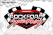 design professional racing names with checkered flags