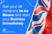 create your UK company to start your business in one day