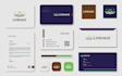 do technology blockchain website software security logo design