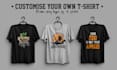 illustrate a vintage, text, typography, t shirt design