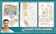 draw a site plan, plot plan, plat map, master plan, location plan