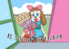 create birthday card with your cartoon face