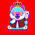 do a cute cartoon character design, nft art