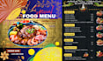 design menus, flyers, banners, shirt designs for restaurants, bars, food trucks