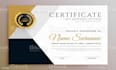 create professional certificate design