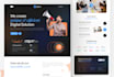 do figma website design, framer design, website ui design