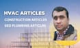 write hvac articles SEO optimized plumbing content writing construction content